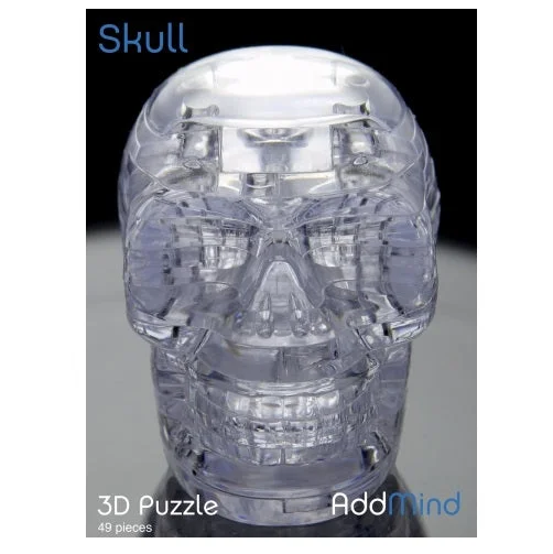 Relaxing games Skull 3D Crystal Puzzle