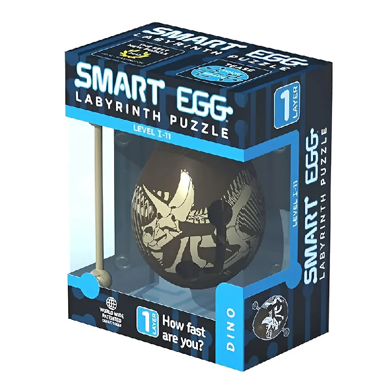 Interactive games Smart Egg 3D Maze Brain Teaser STEM Puzzle - Dino