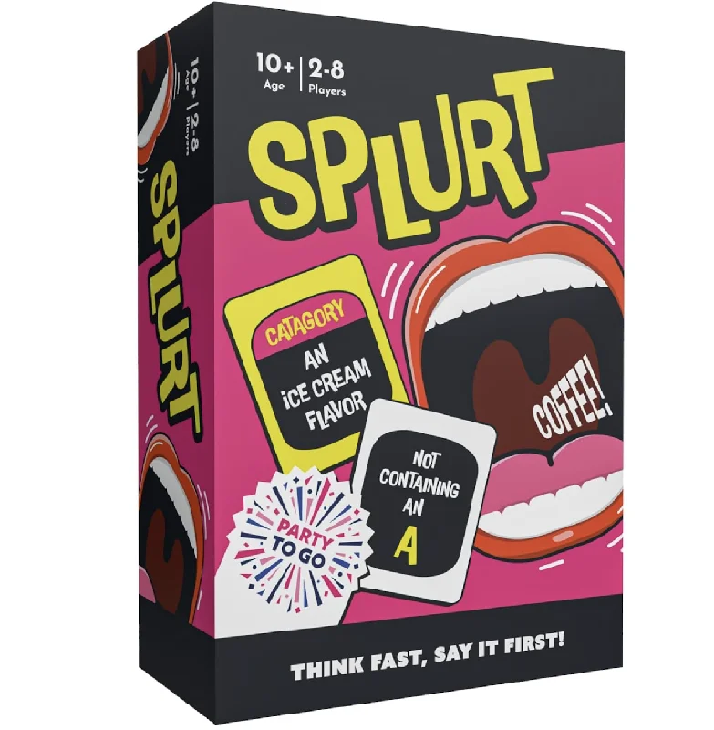 Thought-provoking puzzles Splurt Party to Go
