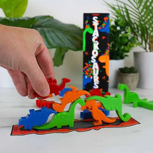 Time-consuming puzzles Stackosaurs