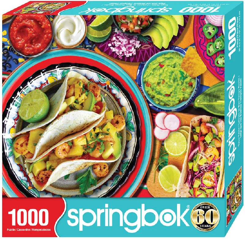 Thought-provoking puzzles Taco Table 1000 Piece Puzzle
