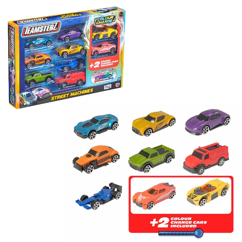 Fun toy carsTeamsterz Racing Cars  - With 2 Colour Changing Cars