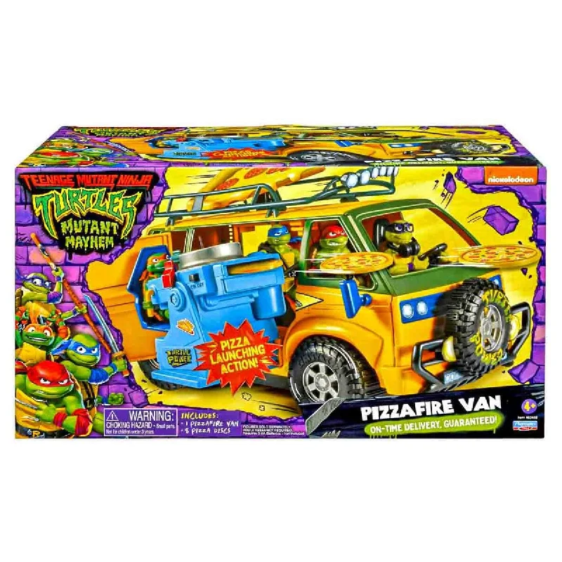 High-quality materials toys Teenage Mutant Ninja Turtles: Mutant Mayhem Pizza Fire Van High-quality materials toys Teenage Mutant Ninja Turtles: Mutant Mayhem Pizza Fire Van