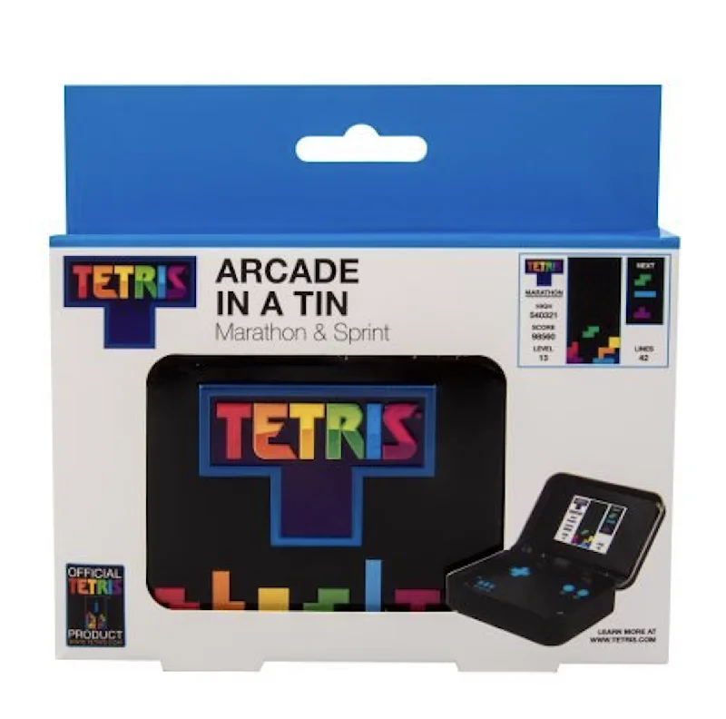 Fast-paced games Tetris Arcade in a Tin