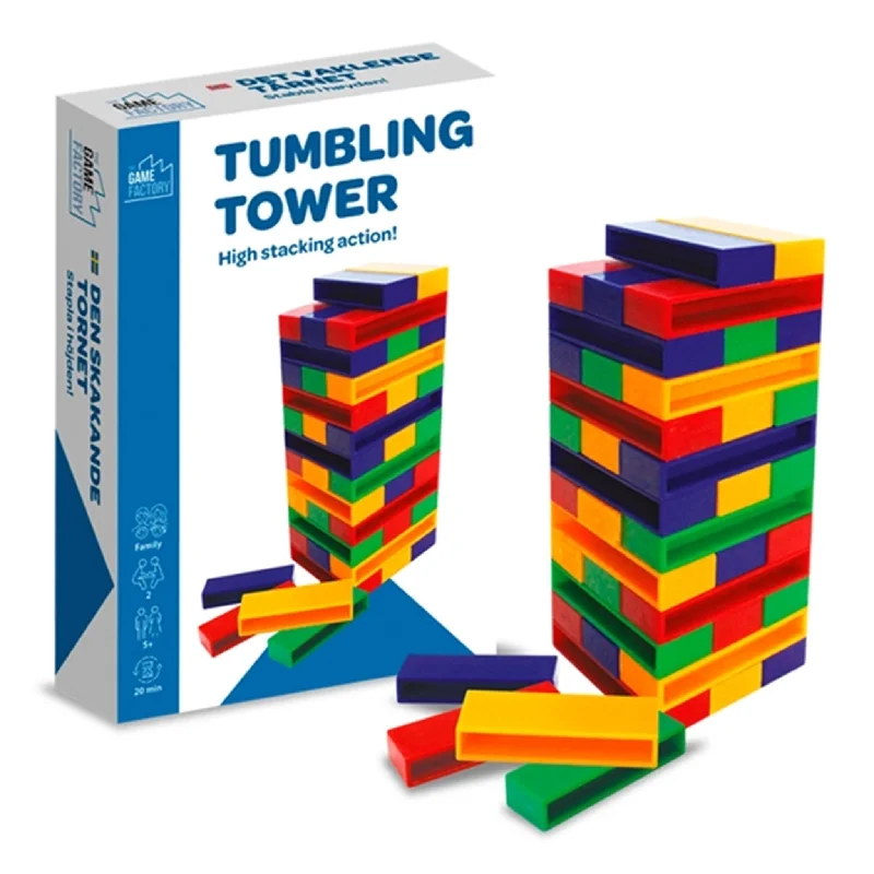 Challenging puzzles The Game Factory Det Vaklende Tårn Rejsespil