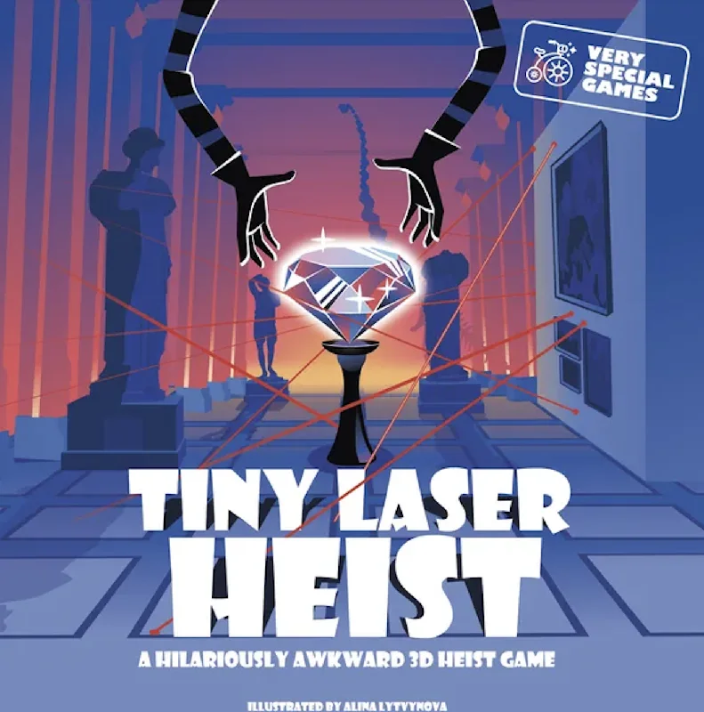 Strategic puzzles Tiny Laser Heist