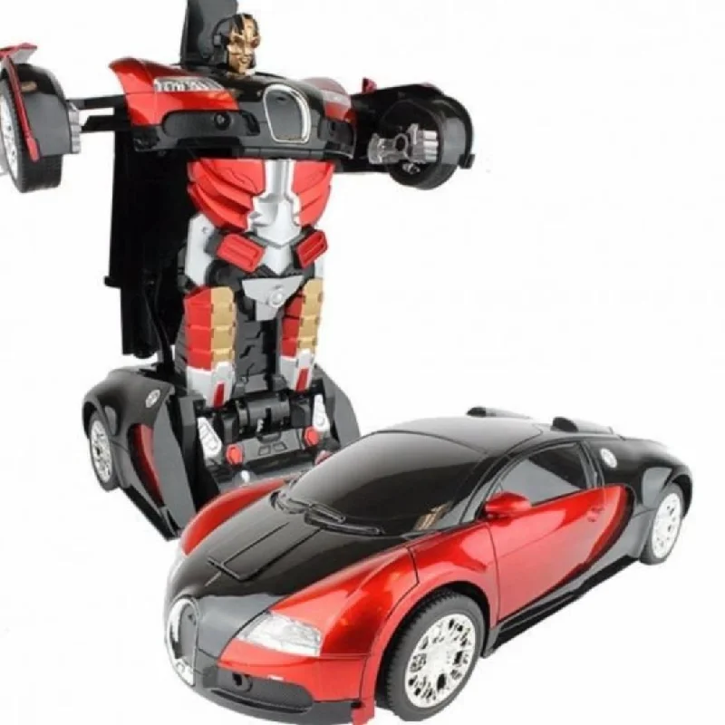 Realistic toy carsTransformer Converting Car to Robot, Robot to Car Automatically