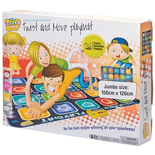 Thought-provoking puzzles Twist & Move Playmat Game