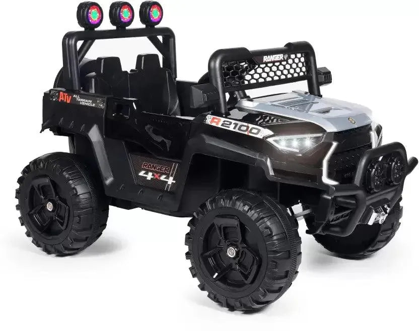 Realistic toy carsTwo Seater Double Battery Big Size 4x4 Kids SUV