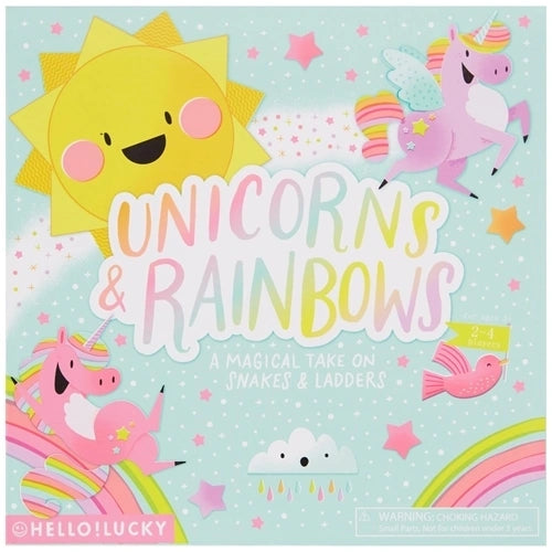 Engaging puzzlesUnicorns & Rainbows Board Game