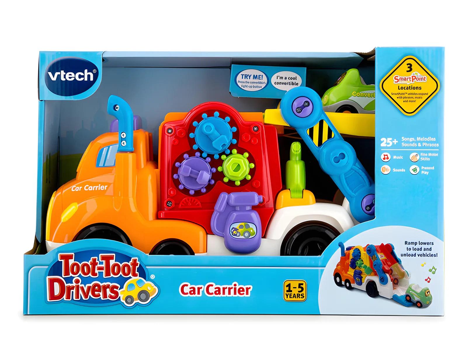 Durable toysVTech Toot-Toot Drivers Car Carrier