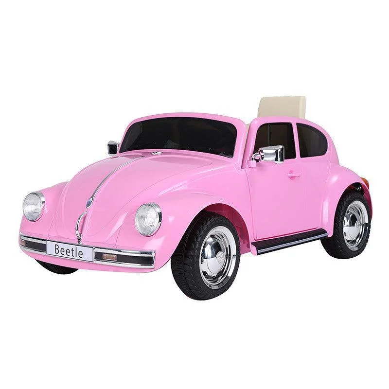 High-quality toy cars VW Beetle 12V Battery Ride-on Car with Remote Control - Colour Pink High-quality toy cars VW Beetle 12V Battery Ride-on Car with Remote Control - Colour Pink