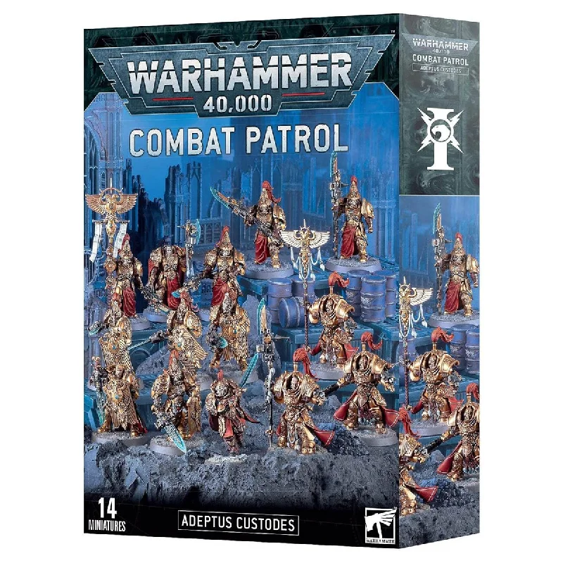 Logical puzzles Warhammer 40,000: Combat Patrol: Adeptus Custodes Miniatures Set (2024 Edition)