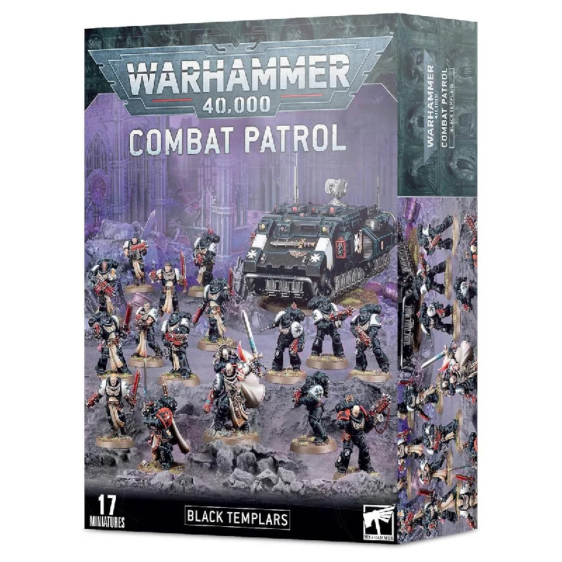 Logical puzzles Warhammer 40,000: Combat Patrol: Black Templars Miniatures Set