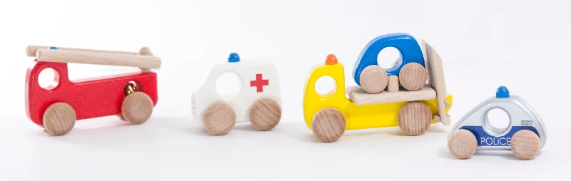 Playful toys Emergency Vehicle Set