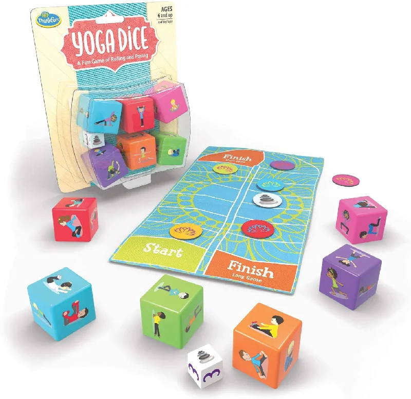Entertaining games Yoga Dice